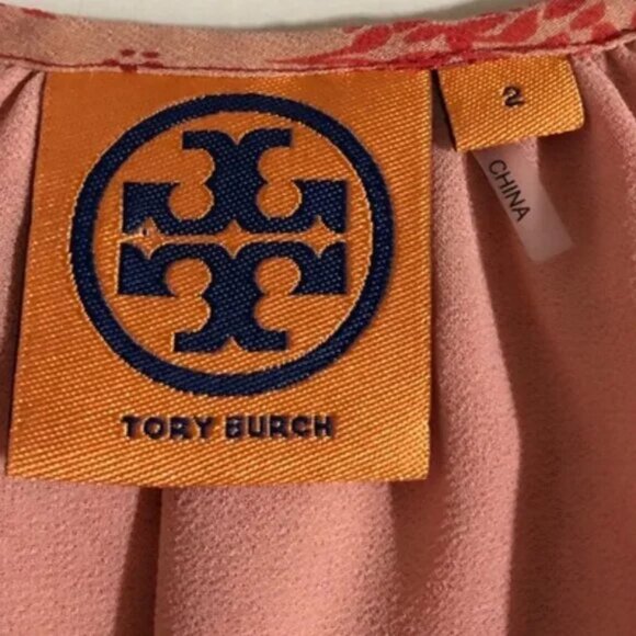 Tory Burch 100% Silk ‘Lisa’ Floral Blouse 2 - Picture 5 of 5